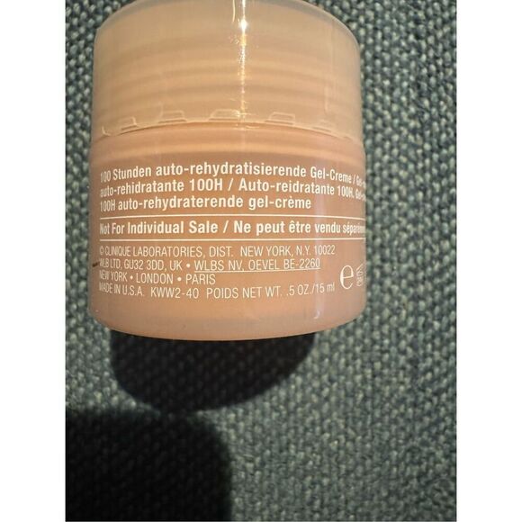 Clinique moisture surge 100H hydration gel moisturizer travel size .5 oz new wit - Picture 2 of 2